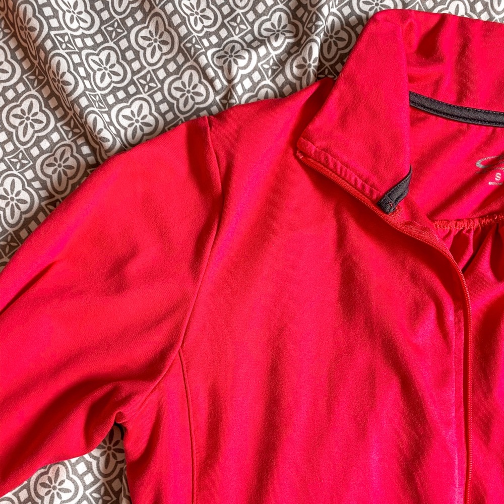 Pink champion zip up jacket